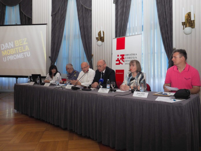 Predstavljen dan bez mobitela u prometu HUMS
