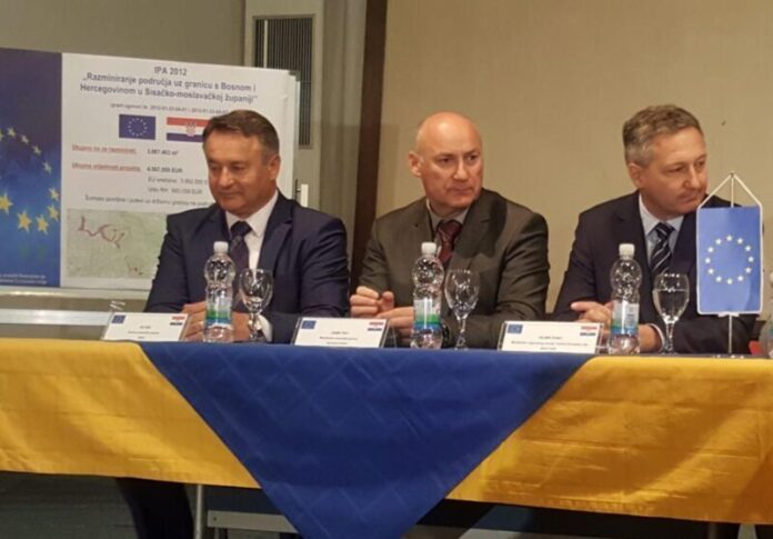 Razminiranje područja uz granicu s BiH u Sisačko-moslavačkoj županiji