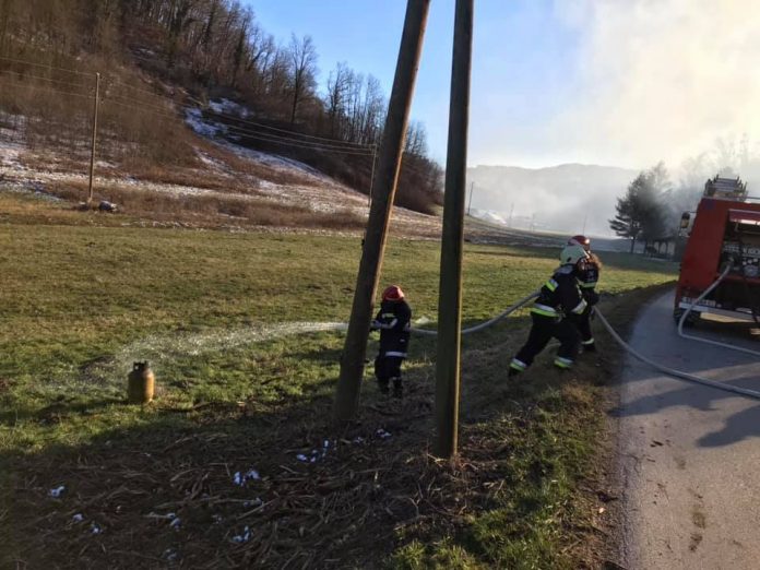 Zabilježen velik broj požara objekata