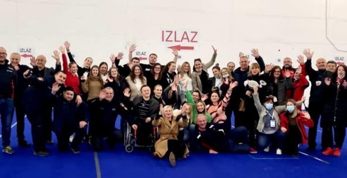 Zagrebački velesajam - cjepljenje