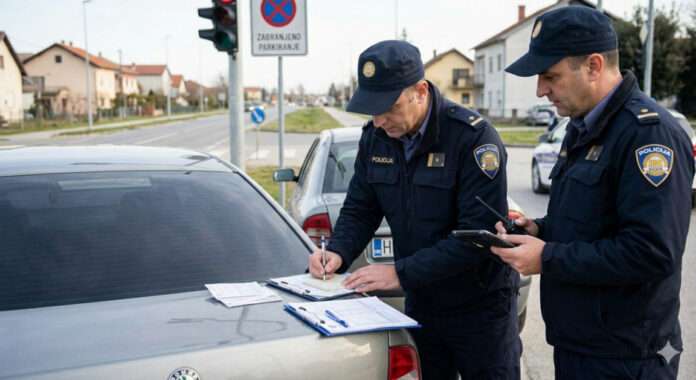 policajci prekrsaj