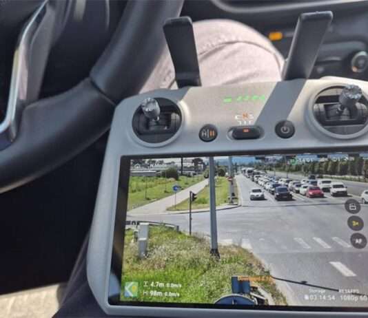 Policijski dron snimao vozače na istoku grada. Evo što su sve radili Policija dron (MUP)