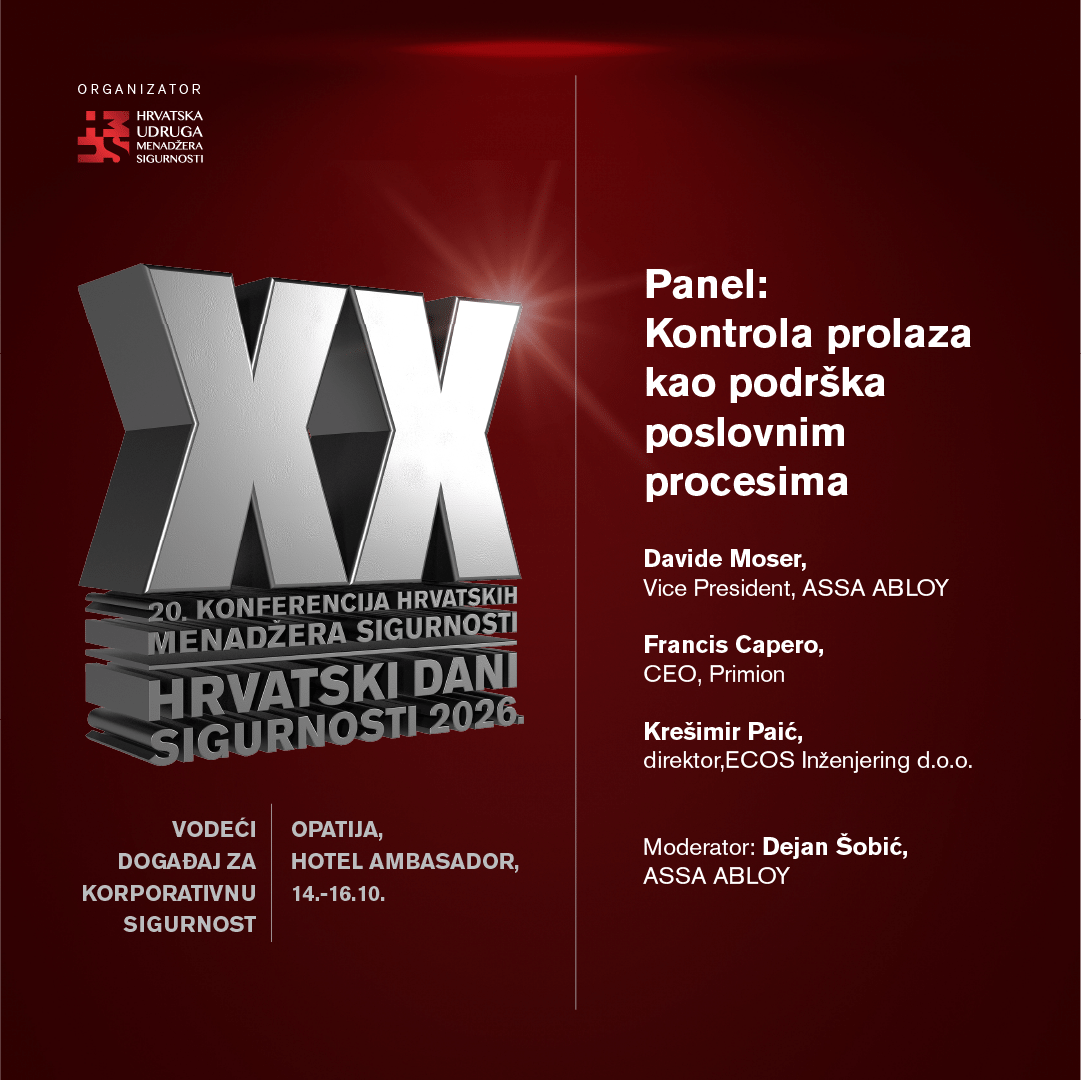 Evolucija sigurnosti: Sustavi kontrole prolaza postaju ključni pokretač modernih poslovnih procesa